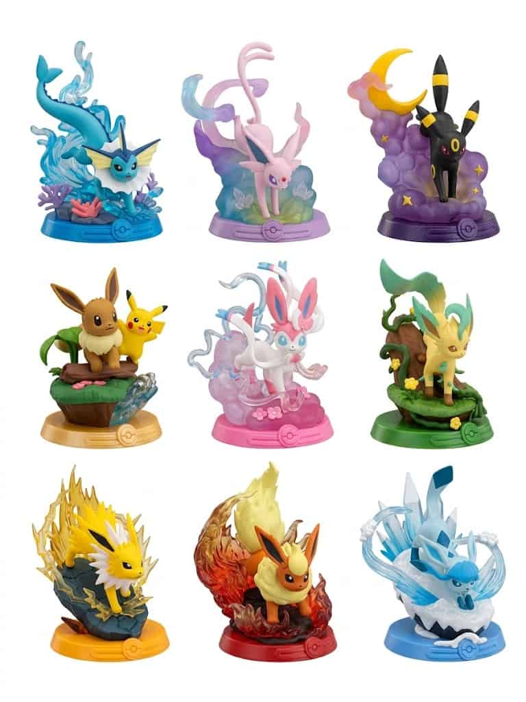 Chinese Pokemon Eevee  Adventure Series: Evolution (Blind Box)