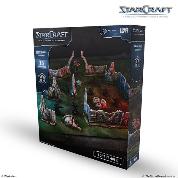 Starcraft: LOST TEMPLE - TERRAIN EXPANSION SET