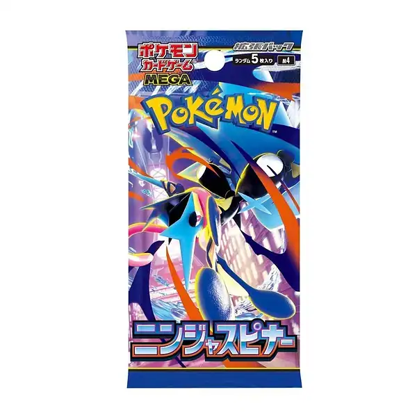 Pokemon Japanese Ninja Spinner (m4) Individual booster pack