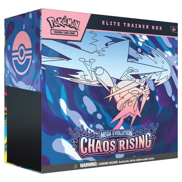 Pokemon: Mega Evolution Chaos Rising - Elite Trainer Box (maximum 2 per customer, cancellation fees apply)