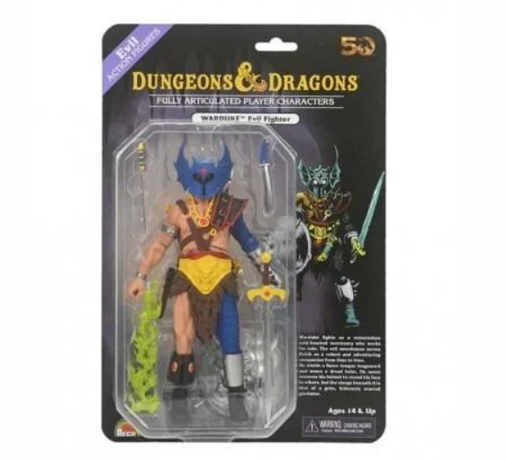 Dungeons & Dragons 7inch Scale Action Figure Limited 50th Anniversary Edition - Warduke