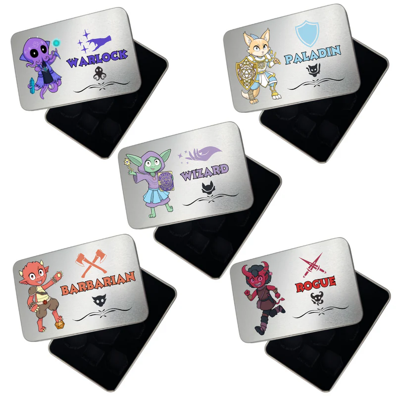 RPG Class Dice Tin - Rogue