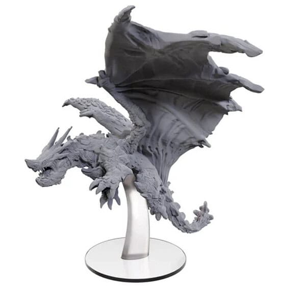 Pathfinder Battles Deep Cuts Unpainted Miniatures: Adult Adamantine Dragon