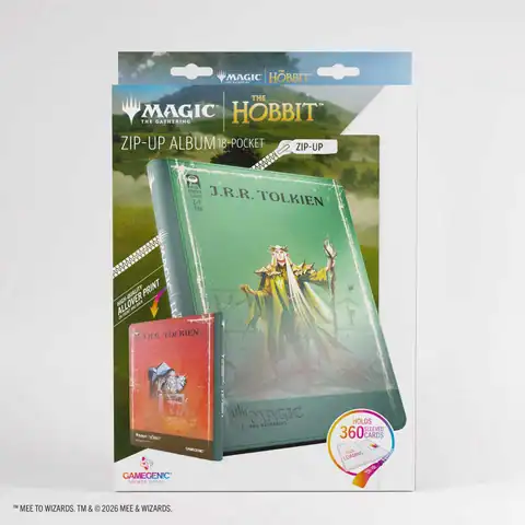 Gamegenic MTG: The Hobbit Zip-Up Album 18-pocket - Elf 1/Dwarf 1