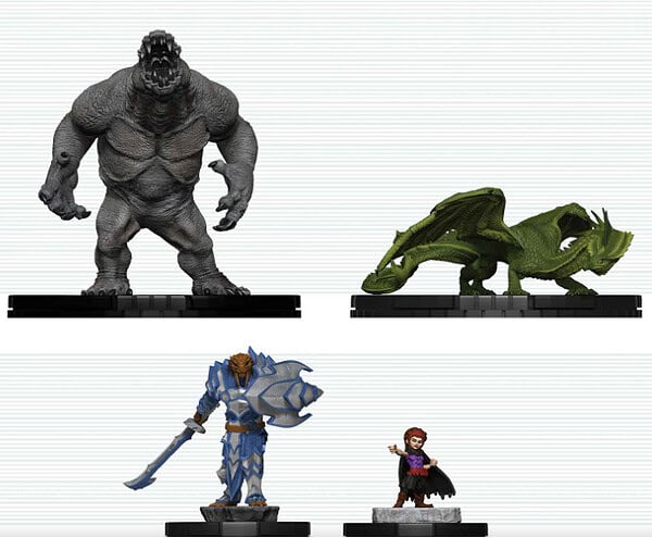 HeroClix Dungeons & Dragons Series 1 Retail Chase Booster