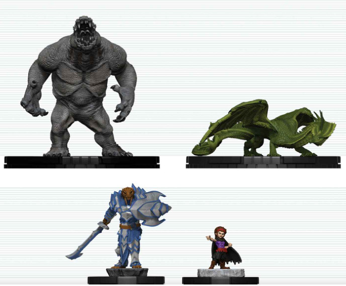 HeroClix Dungeons & Dragons Series 1 Retail Chase Booster