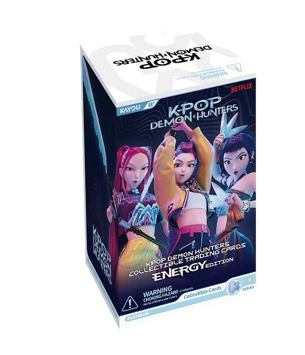 KPop Demon Hunters - Collectable Trading Cards - Energy Edition Foil - Booster Box