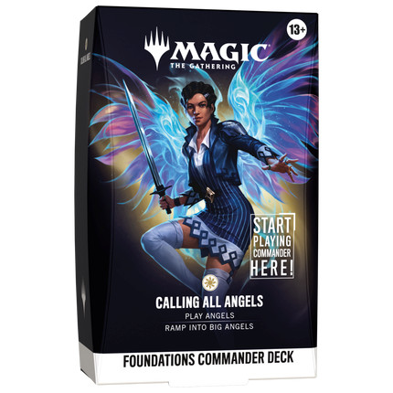 MTG: Reality Fracture - Foundations Starter Commander Deck - Calling All Angels