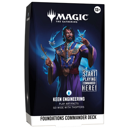 MTG: Reality Fracture - Foundations Starter Commander Deck - Keen Engineering