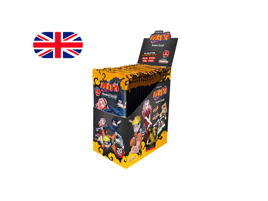 Naruto TCG: First Set (2nd edition) Booster Box (24 boosters)(cancelation fees apply)