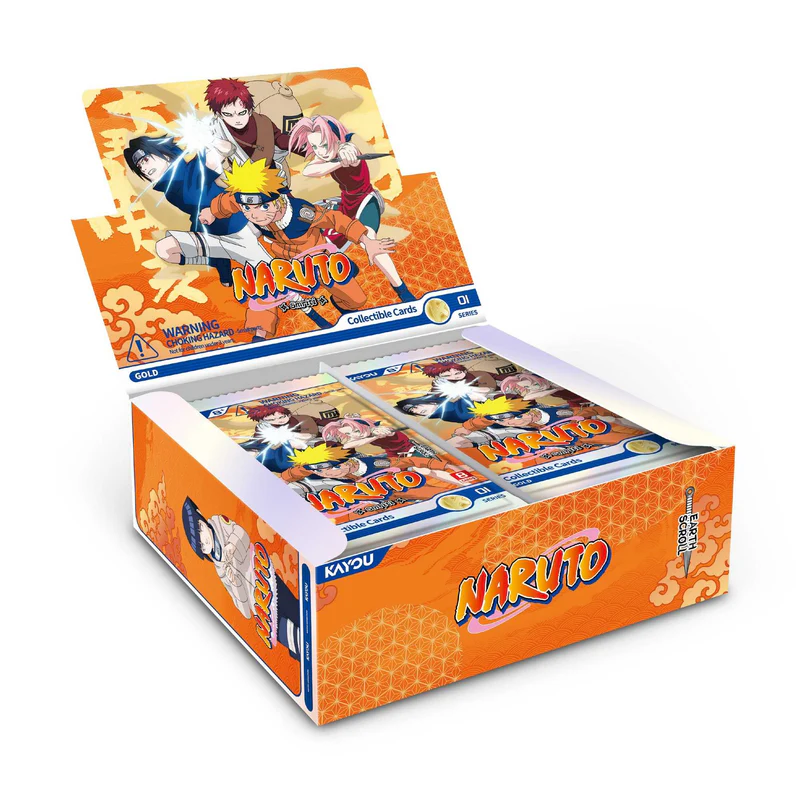 Smriti Collectable Cards - NARUTO: Earth Scroll Foil Booster Box