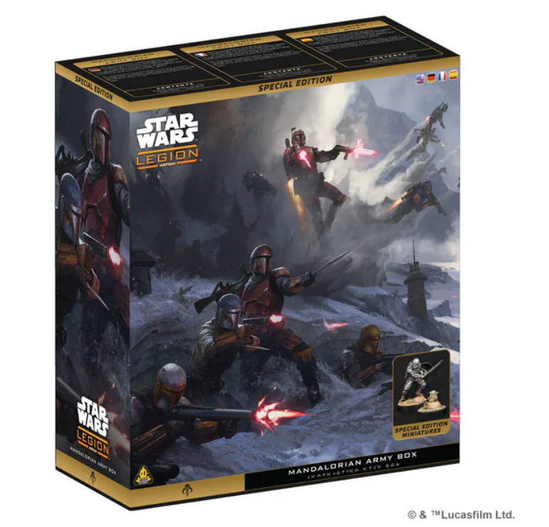 Star Wars: Legion - Mandalorian Army Box Special Edition