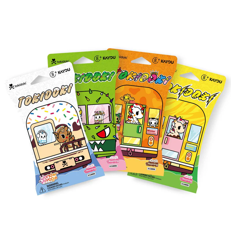 Smriti Collectable Cards - tokidoki-Wonder Voyage - Roaming Edition INDIVIDUAL booster