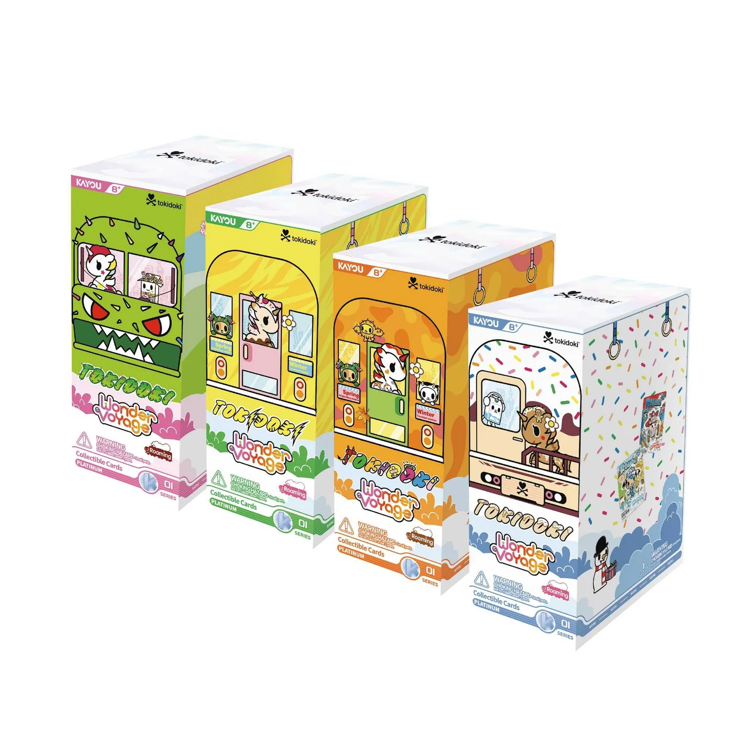 Smriti Collectable Cards - tokidoki-Wonder Voyage - Roaming Edition Foil Booster Box