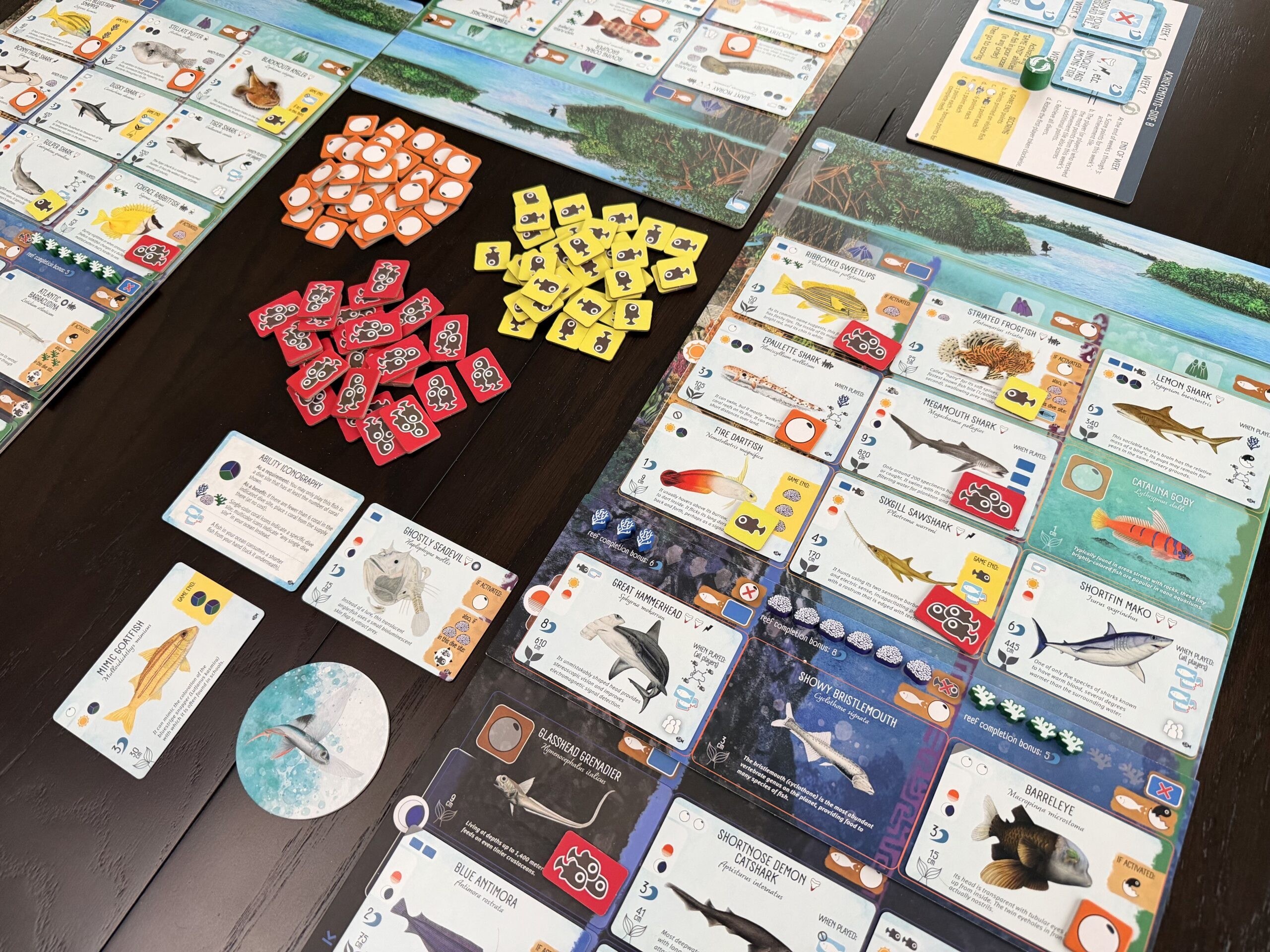 Finspan: A Wingspan Game - Sharks & Reef Expansion