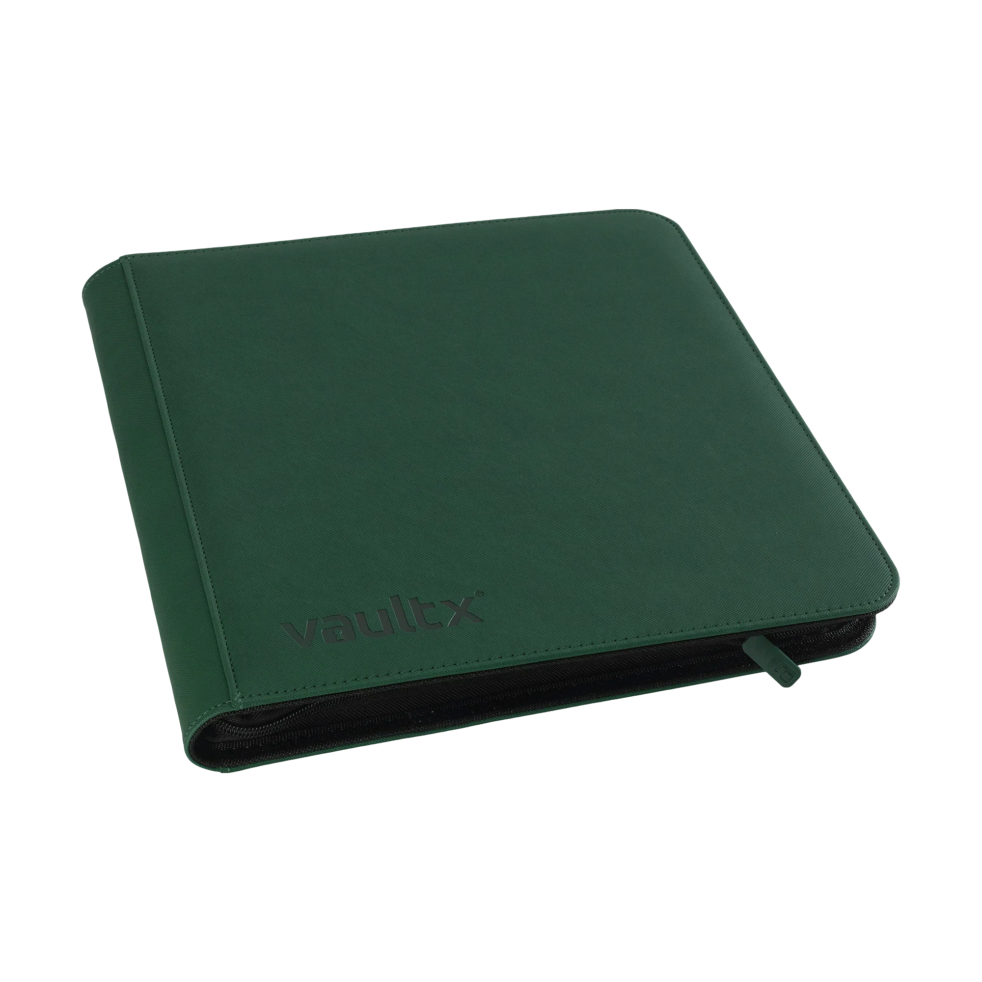 VaultX: 12 Pocket Exo-Tec Zip Binder - Forest Green