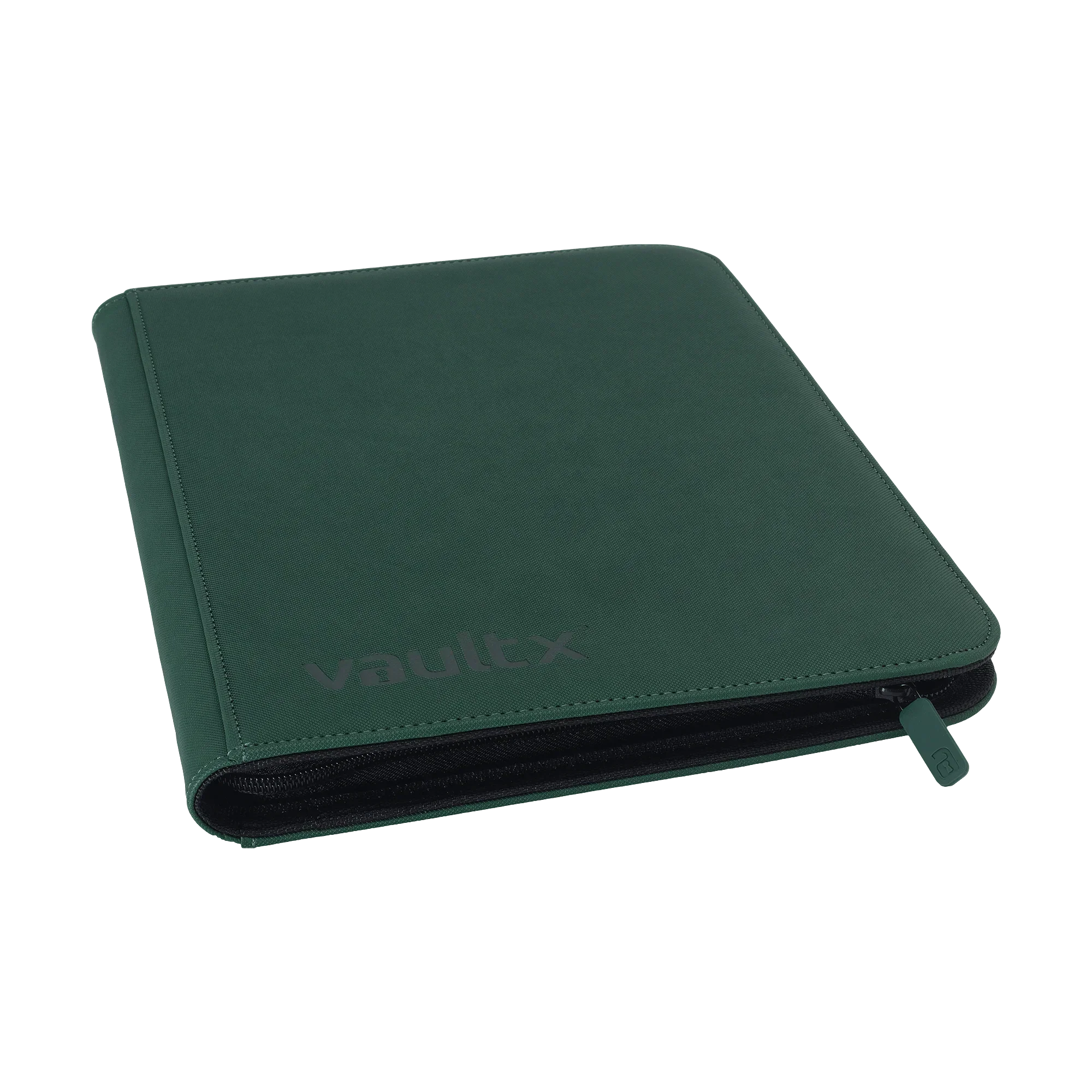 VaultX: 9 Pocket Exo-Tec Zip Binder - Forest Green