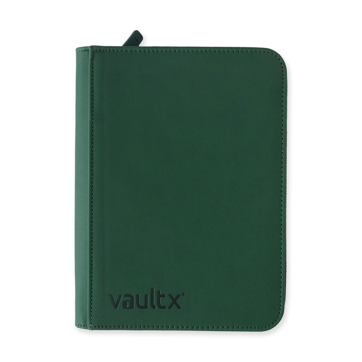 VaultX: 4 Pocket Exo-Tec Zip Binder - Forest Green
