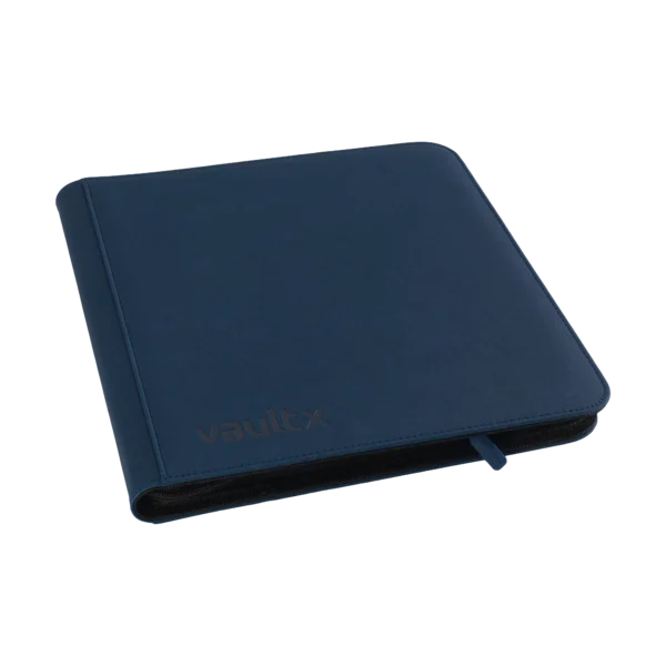 VaultX: 12 Pocket Exo-Tec Zip Binder - Royal Blue