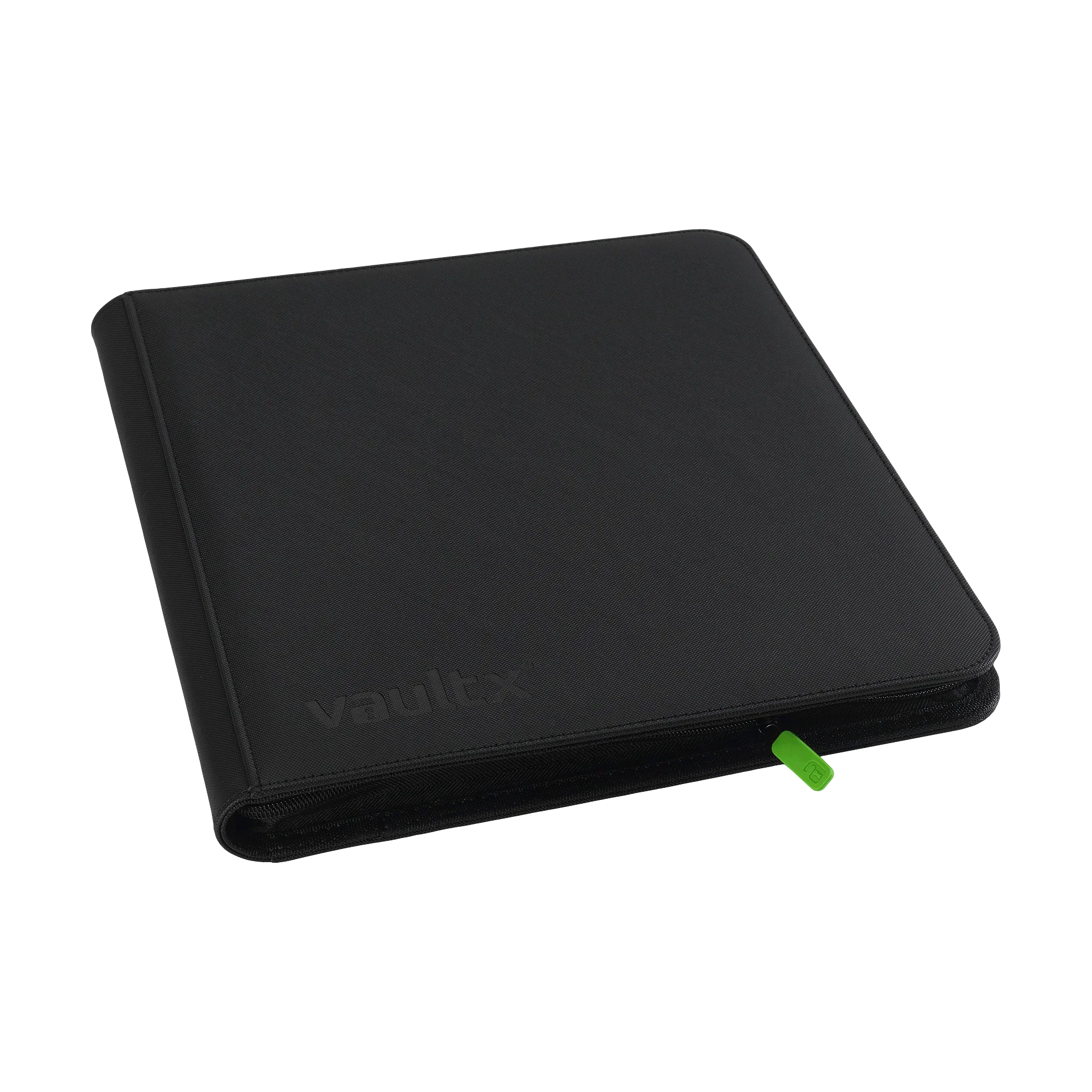 VaultX: 12 Pocket Exo-Tec Zip Binder - Signature Black