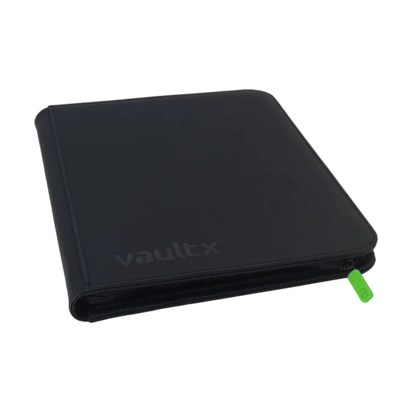 VaultX: 9 Pocket Exo-Tec Zip Binder - Signature Black
