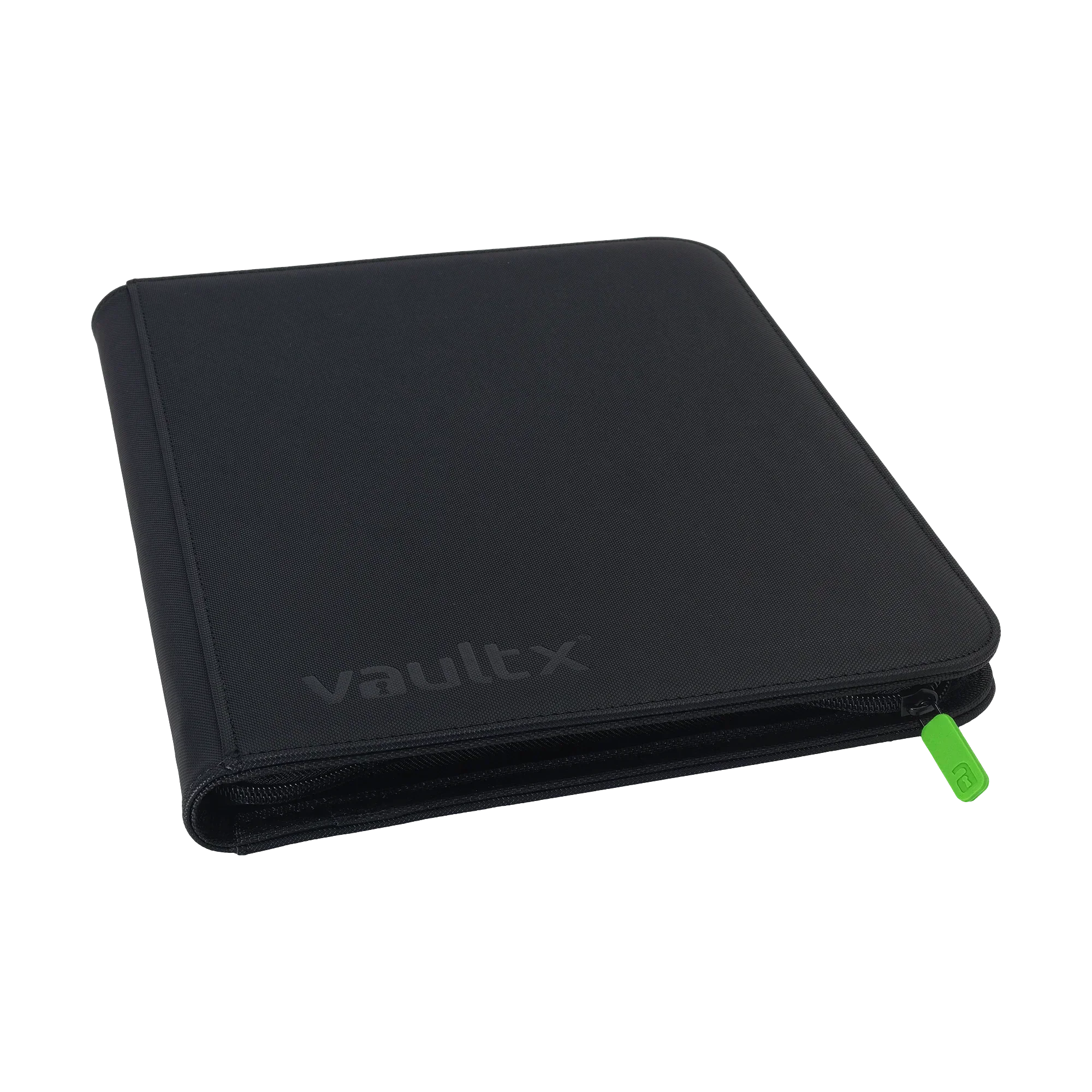 VaultX: 9 Pocket Exo-Tec Zip Binder - Signature Black