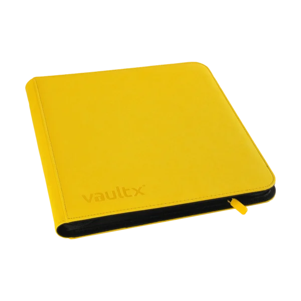 VaultX: 12 Pocket Exo-Tec Zip Binder - Sunrise Yellow