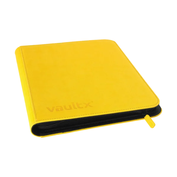 VaultX: 9 Pocket Exo-Tec Zip Binder - Sunrise Yellow