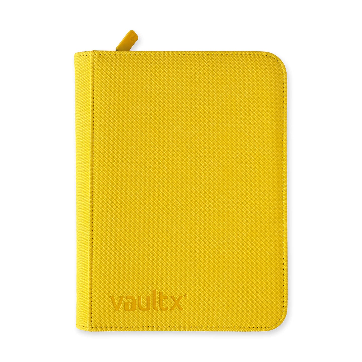 VaultX: 4 Pocket Exo-Tec Zip Binder - Sunrise Yellow