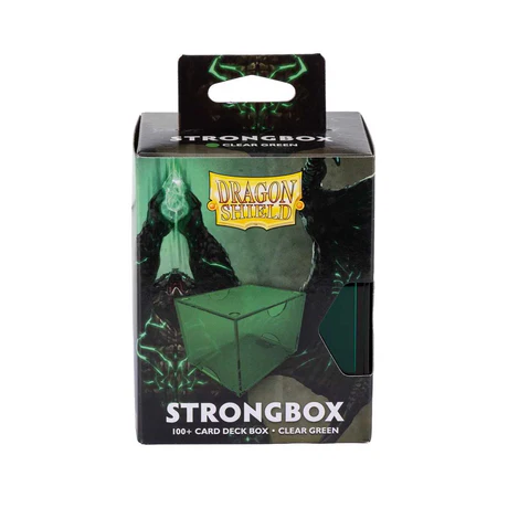 Dragon Shield: Strongbox - Clear Green (100+)