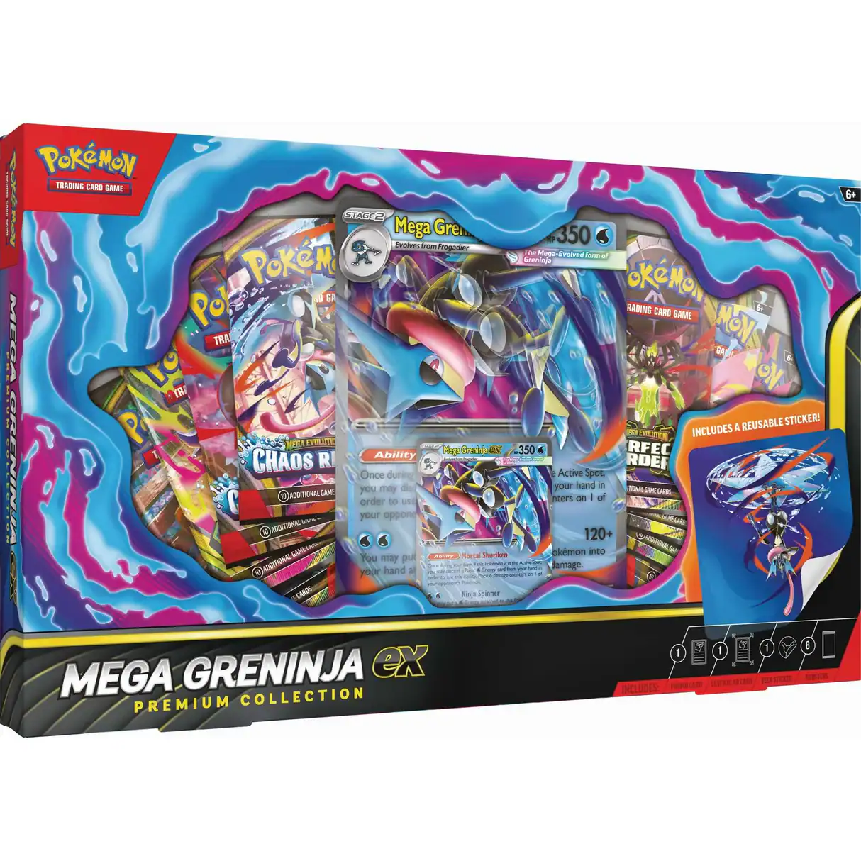 Pokemon: Mega Greninja ex Premium collection (cancellation fees apply)