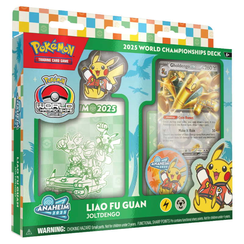 Pokemon TCG: 2025 World Championships Deck - Lian Fu Guan