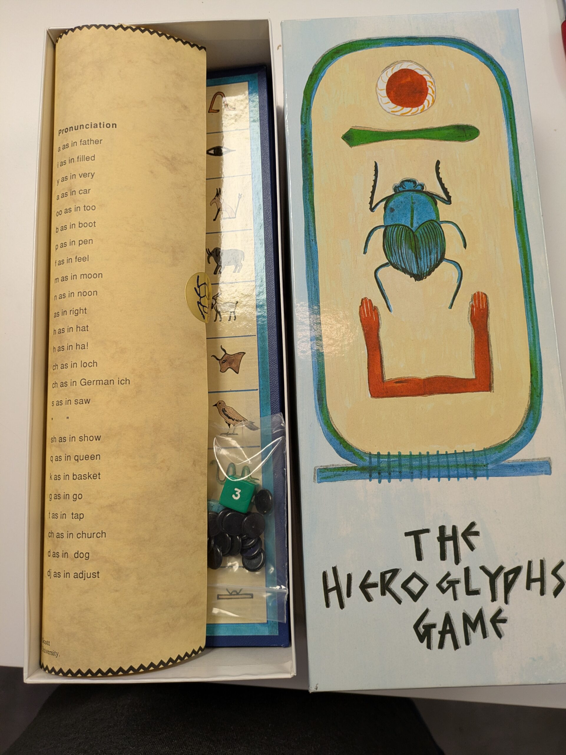 The Hieroglyphs Game (PREOWNED)