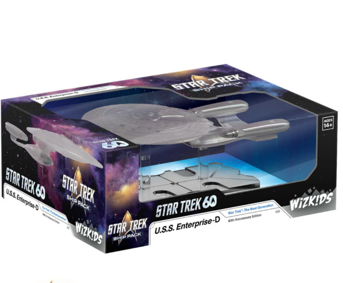 Star Trek: Into the Unknown Ship Pack - U.S.S. Enterprise 60th Anniversary Edition