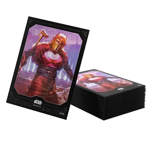 Gamegenic Star Wars: Unlimited Premium Art Sleeves - The Armorer