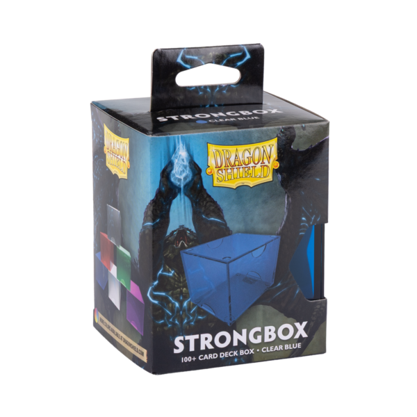 Dragon Shield: Strongbox - Clear Blue (100+)