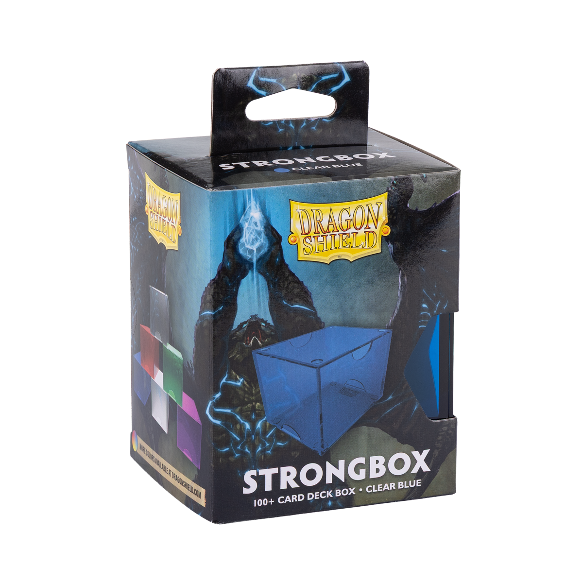 Dragon Shield: Strongbox - Clear Blue (100+)