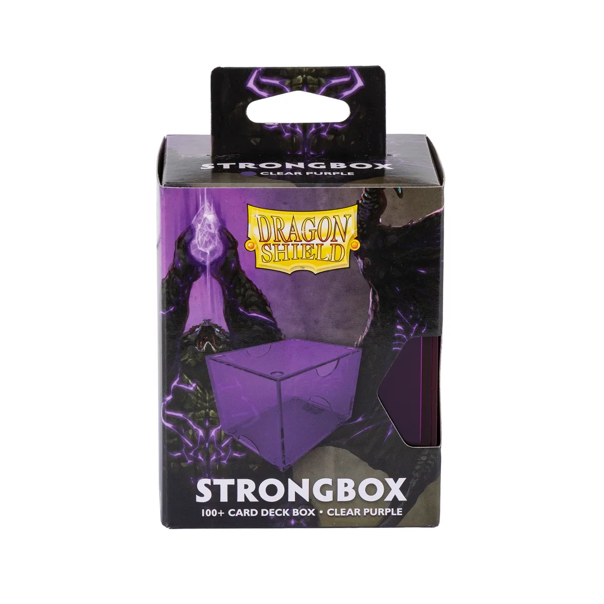 Dragon Shield: Strongbox - Clear Purple (100+)