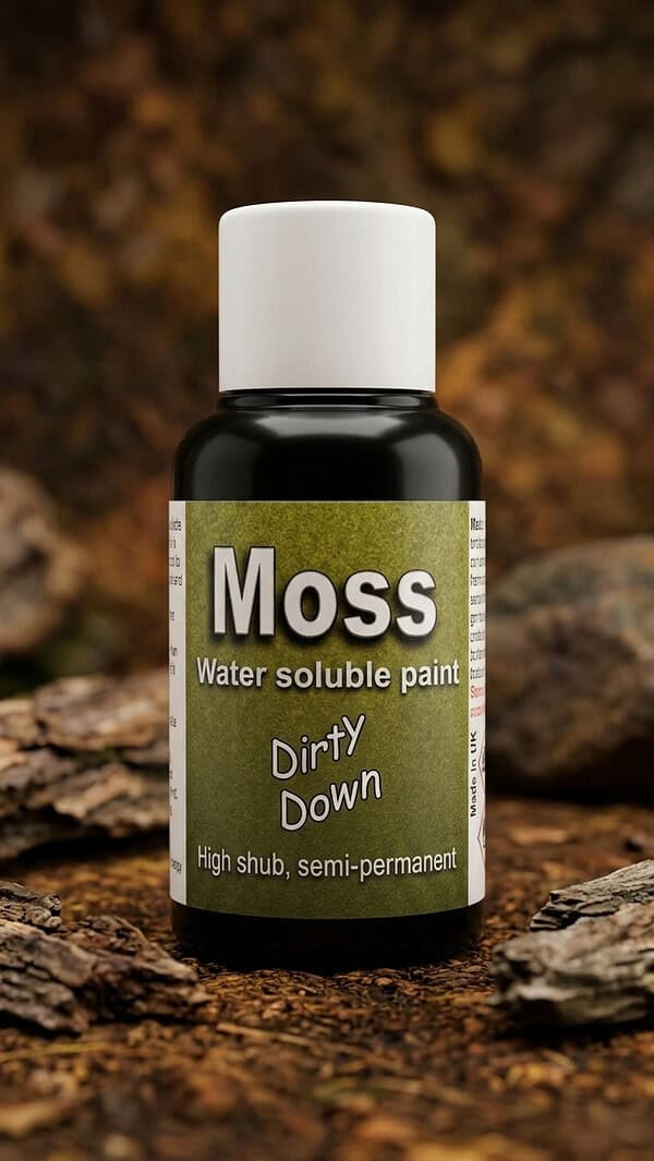 Water Soluble Paint - Moss Effect – small 25ml pot