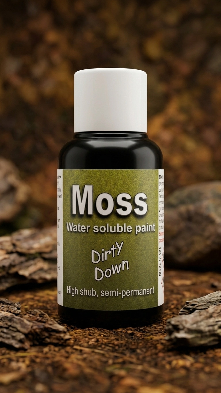 Water Soluble Paint - Moss Effect – small 25ml pot