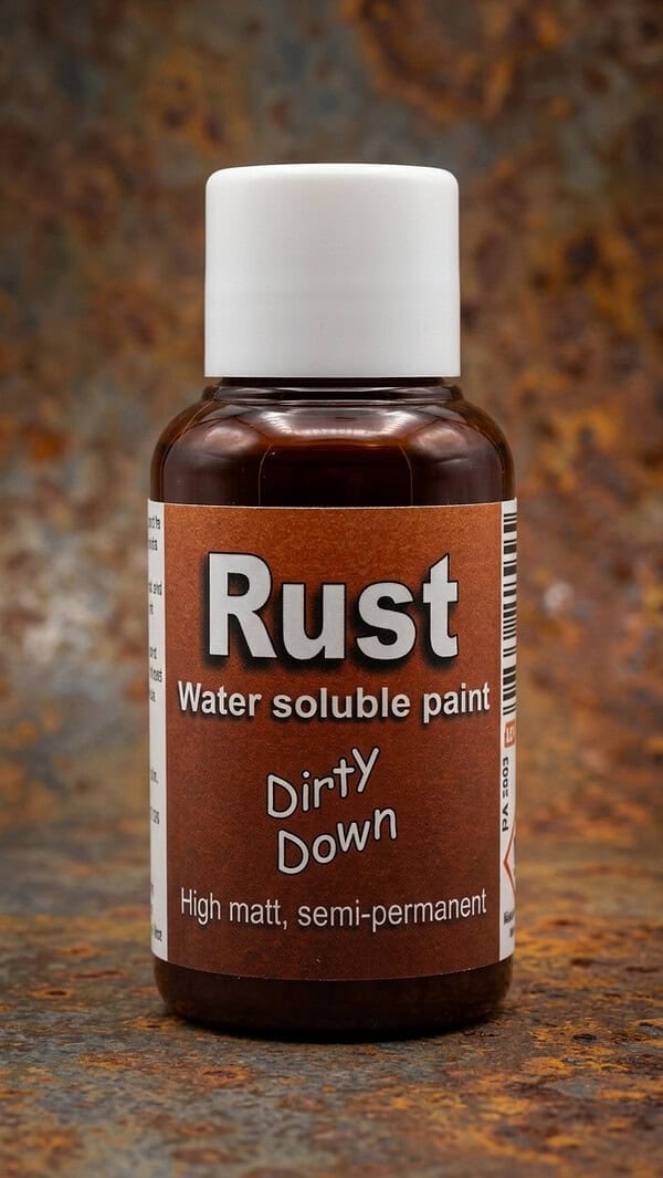 Water Soluble Paint - Rust Effect – small 25ml pot