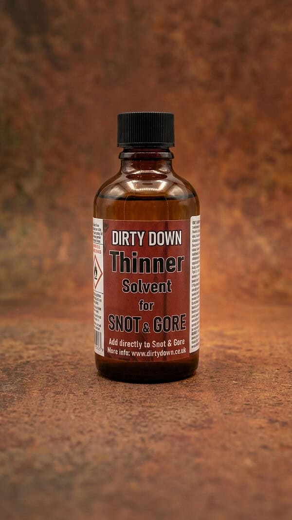 Thinner Solvent for Snot and Gore