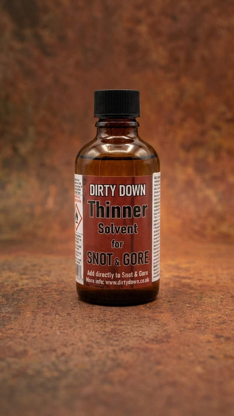 Thinner Solvent for Snot and Gore