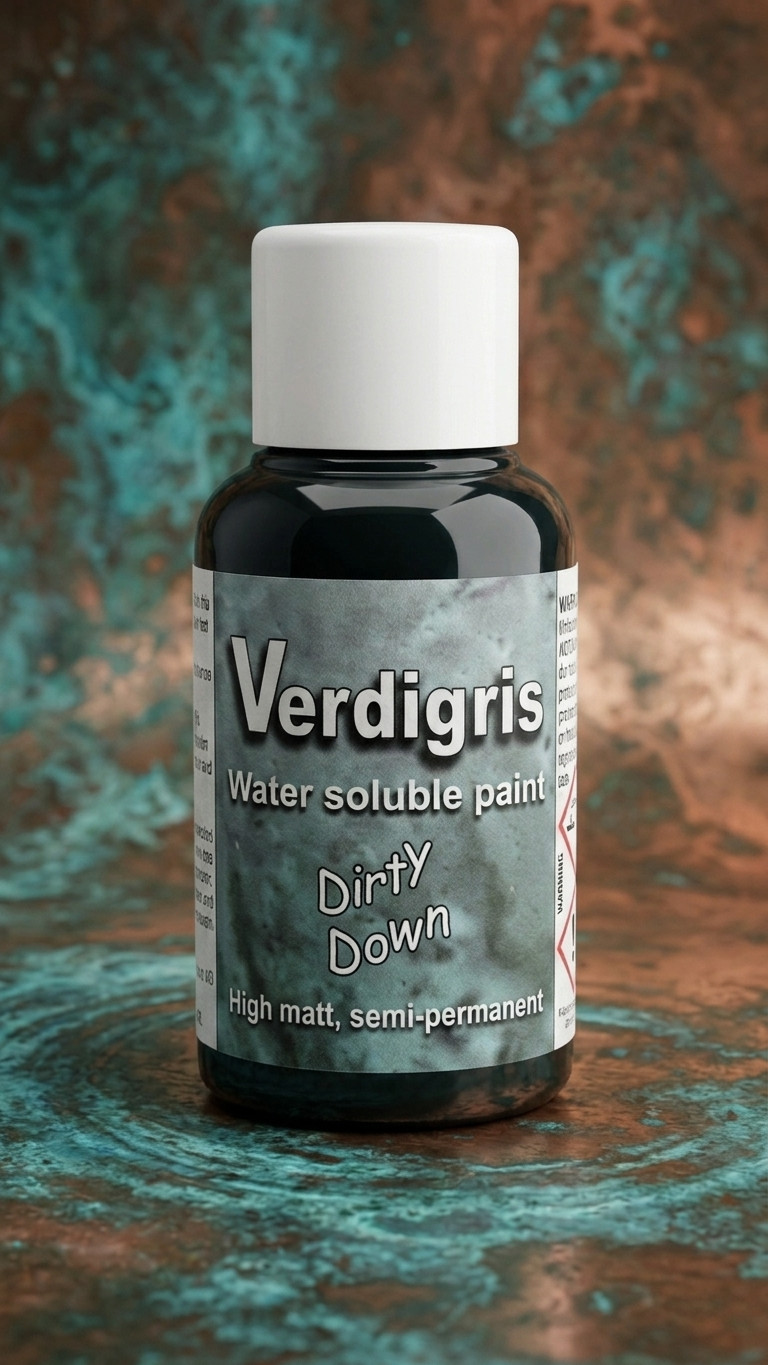 Water Soluble Paint – Verdigris Effect – small 25ml pot