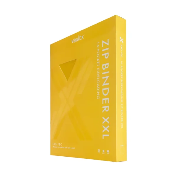 VaultX: 16 Pocket Exo-Tec Zip Binder XXL - Sunrise Yellow
