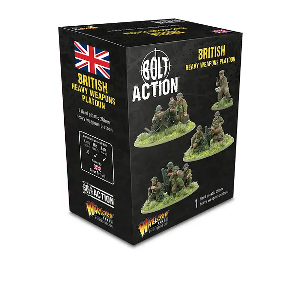 British Heavy weapons platoon (plastic)