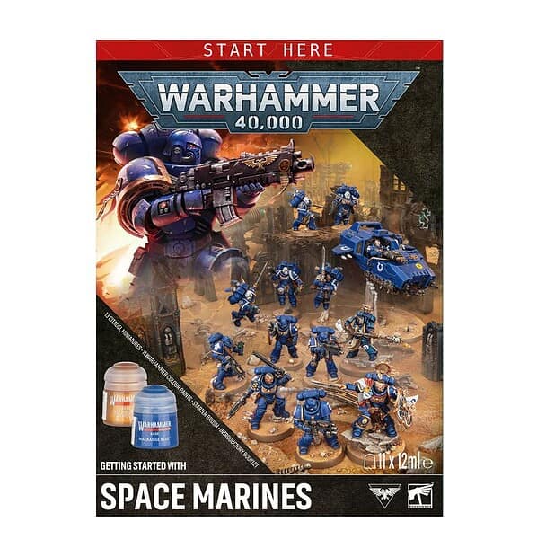 Warhammer 40,000 Getting Started with Space Marines