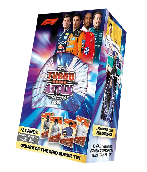 Topps Turbo Attax 2026 Super Tin - Greats of the Grid