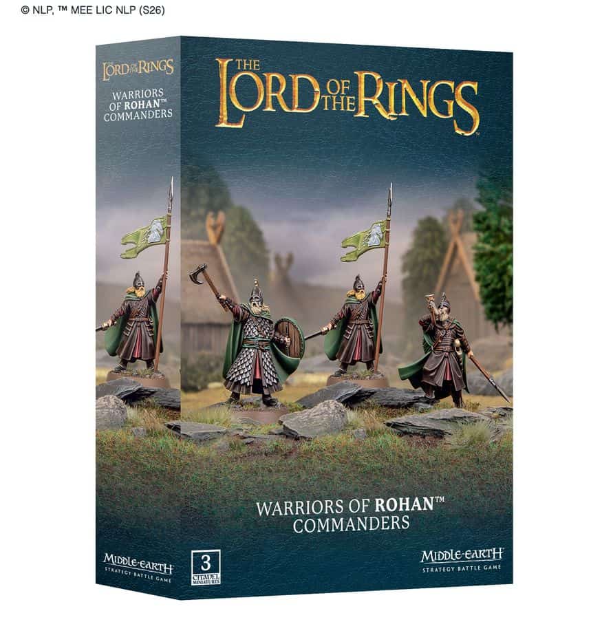 M-E SBG : Warriors of Rohan Commanders