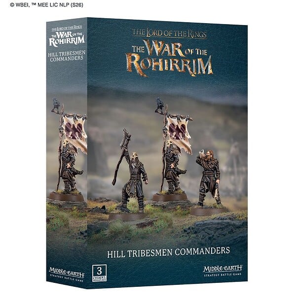 M-E SBG : Hill Tribesmen Commanders
